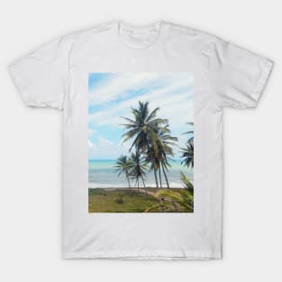 Coconut Tree on the beach T-Shirt